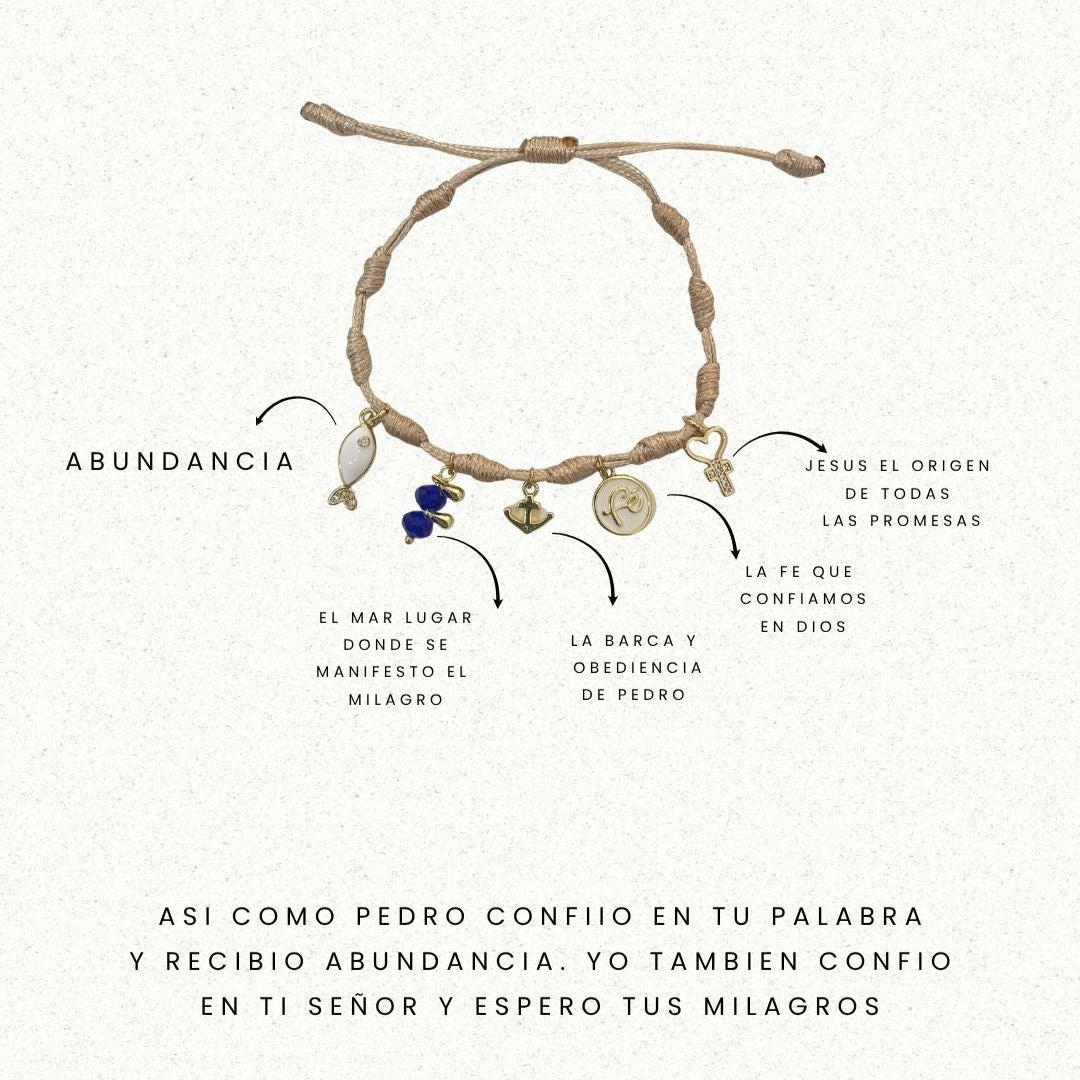 PULSERA PESCA MILAGROSA