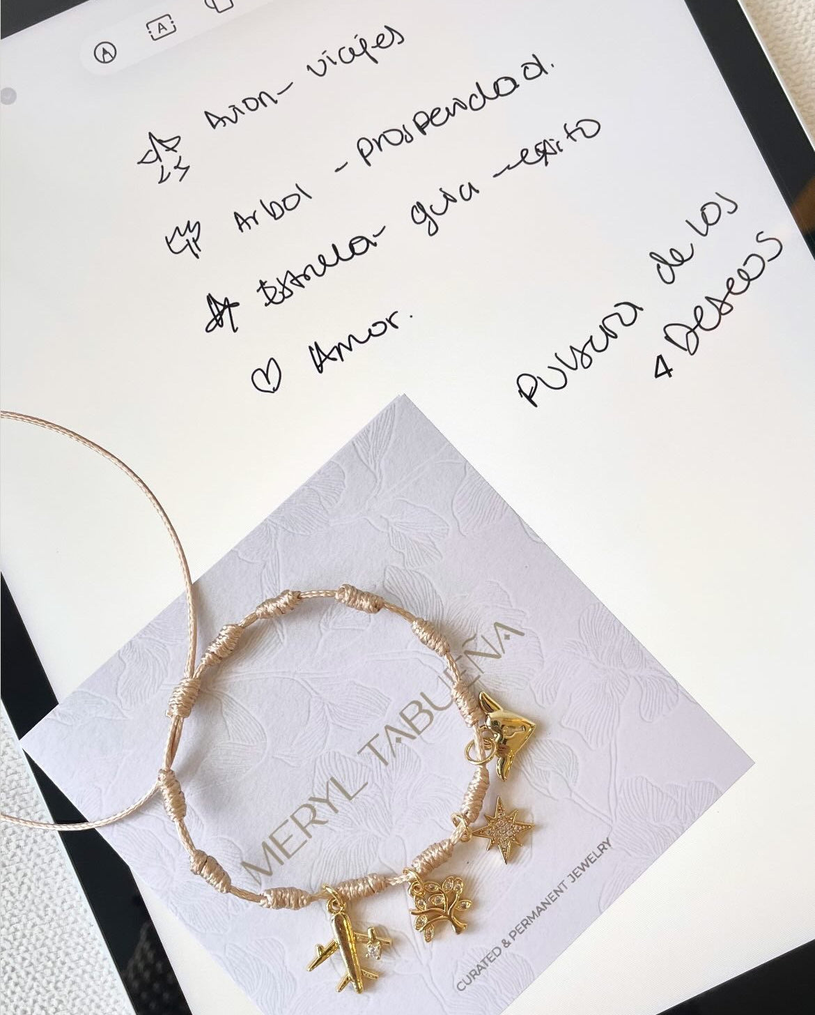 PULSERA 4 DESEOS