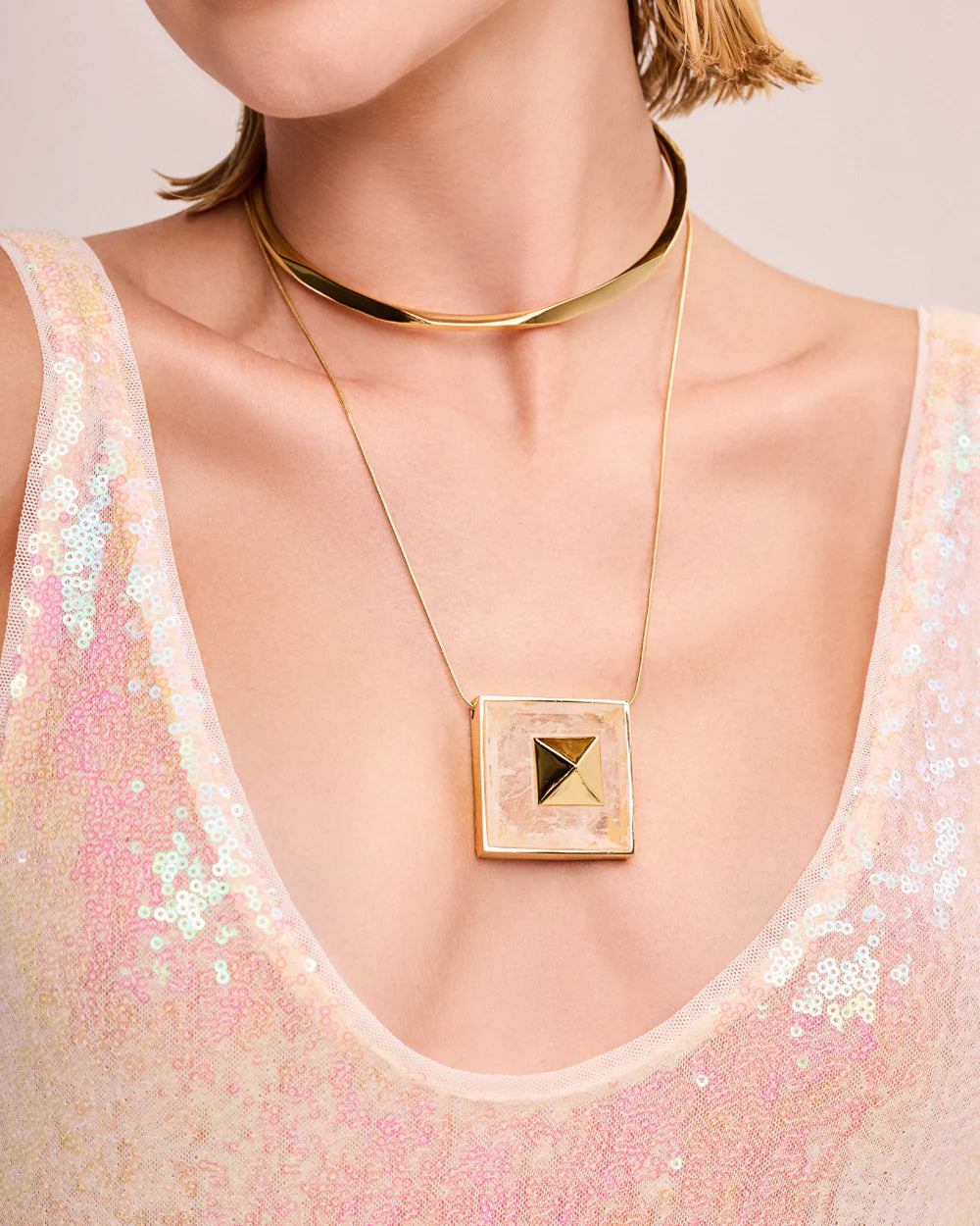 VERTICE LARGE NECKLACE