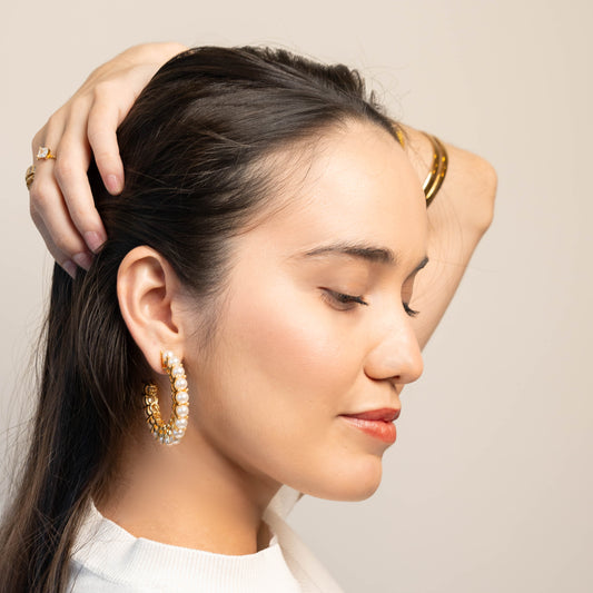 ARGOLLAS CON PERLAS