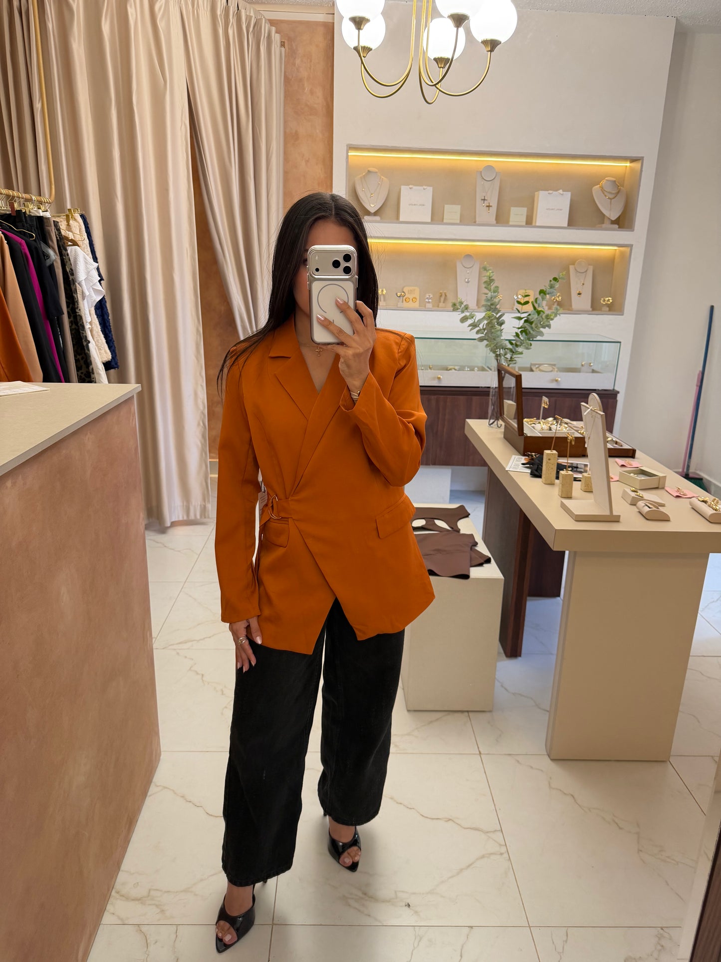 BLAZER TERRACOTA