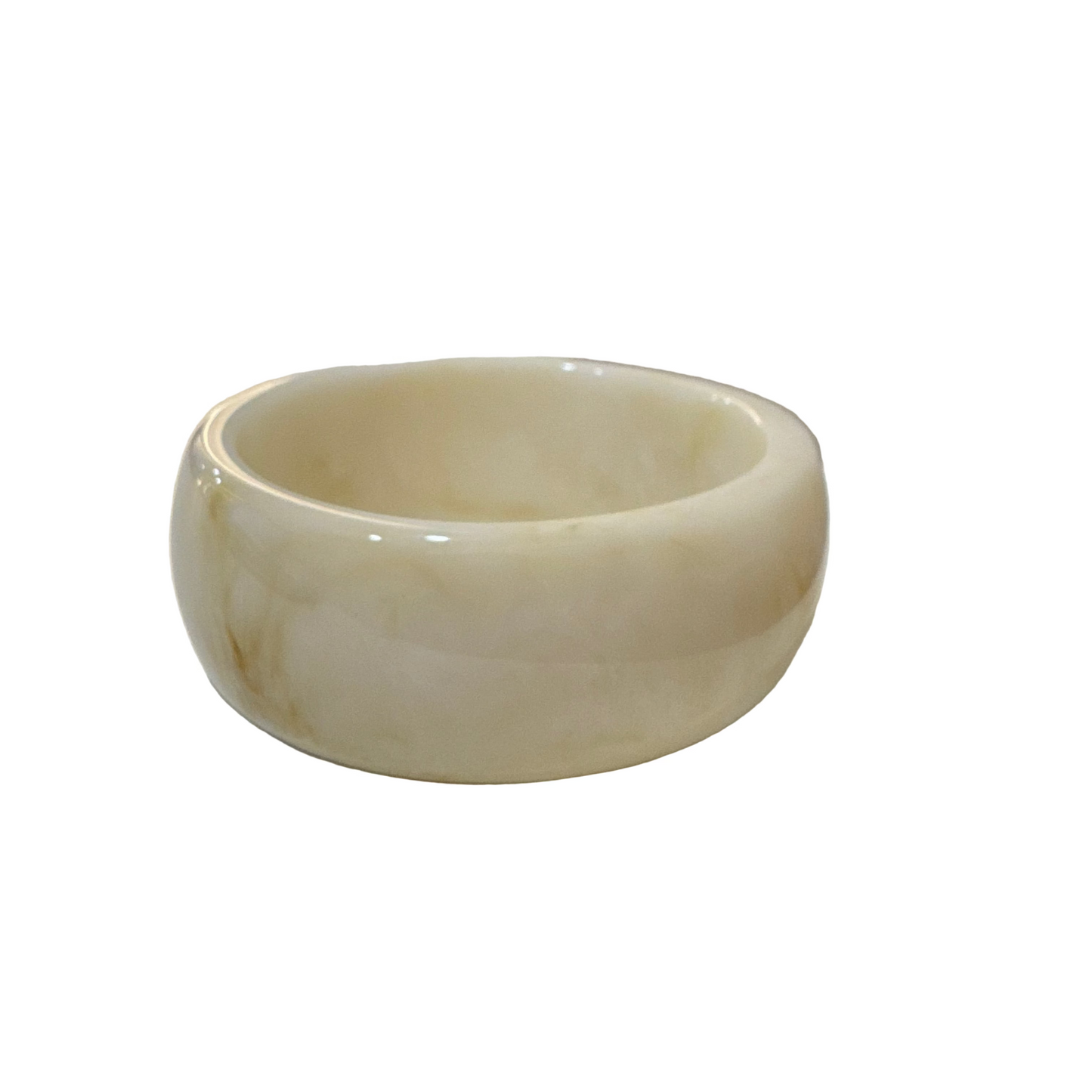 BANGLE ACRILICA BLANCA