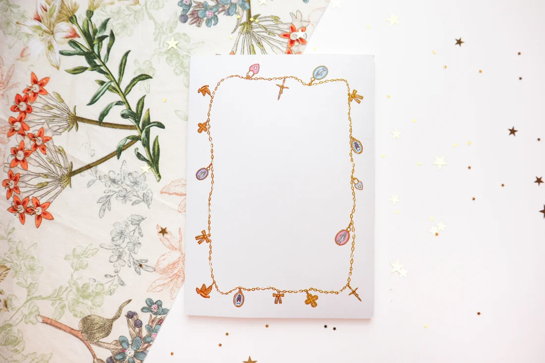 CATHOLIC CHARM NOTEPAD