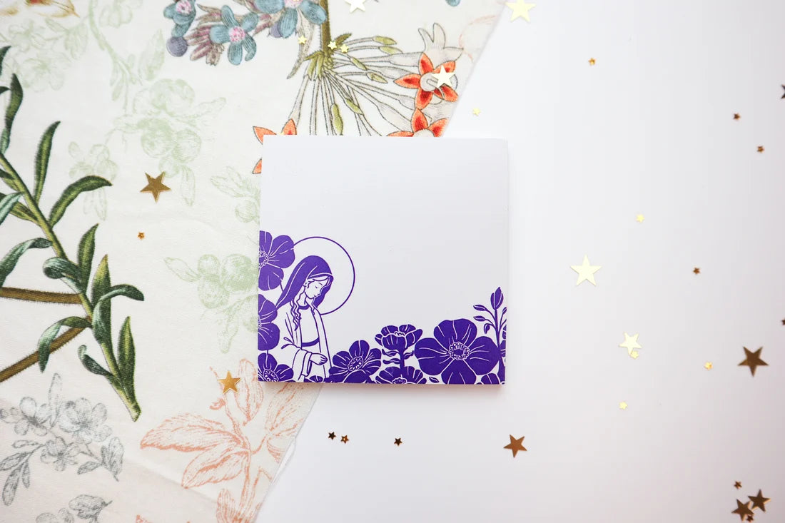 MARY GARDEN STICKY NOTE