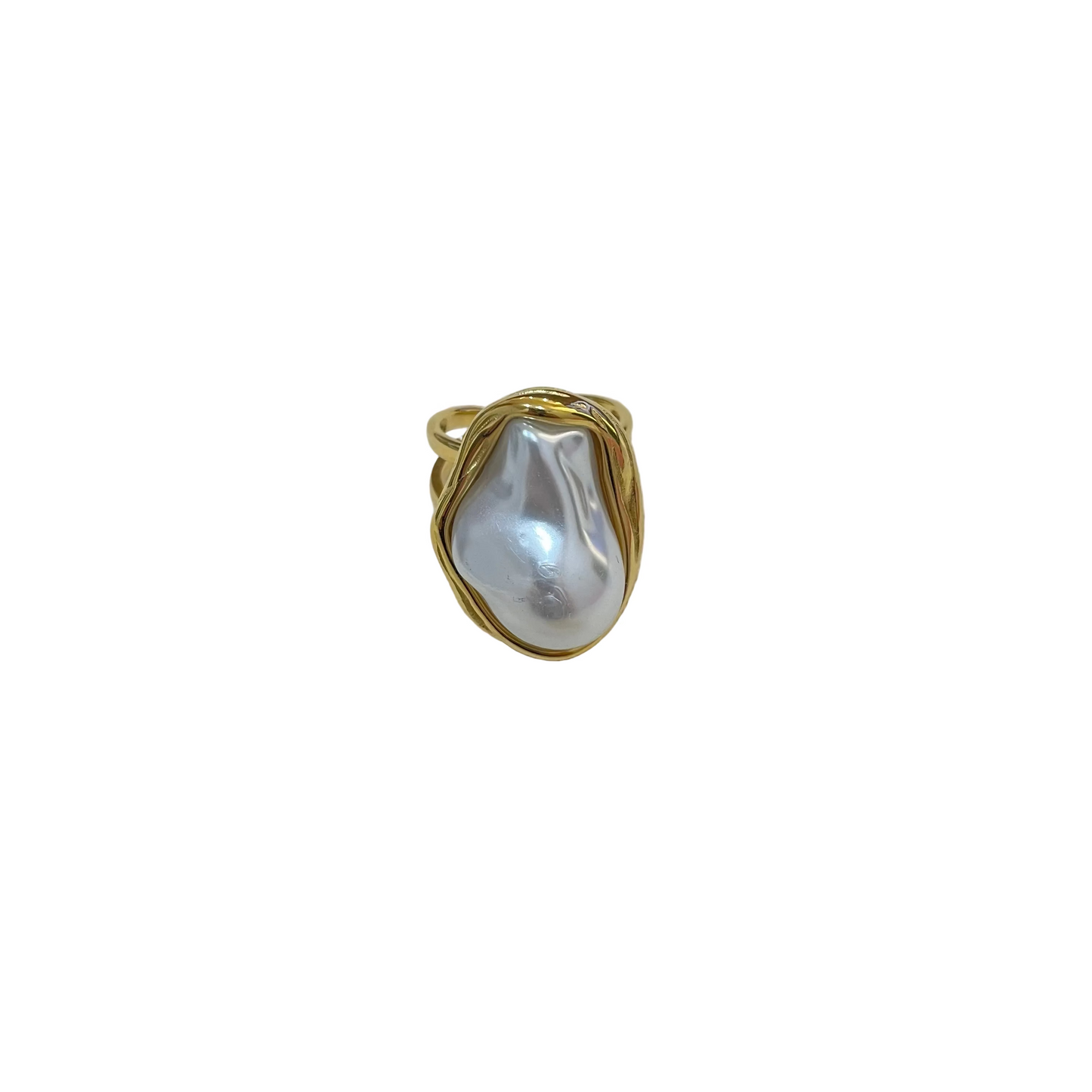 ANILLO PERLA ACRILICO AJUSTABLE