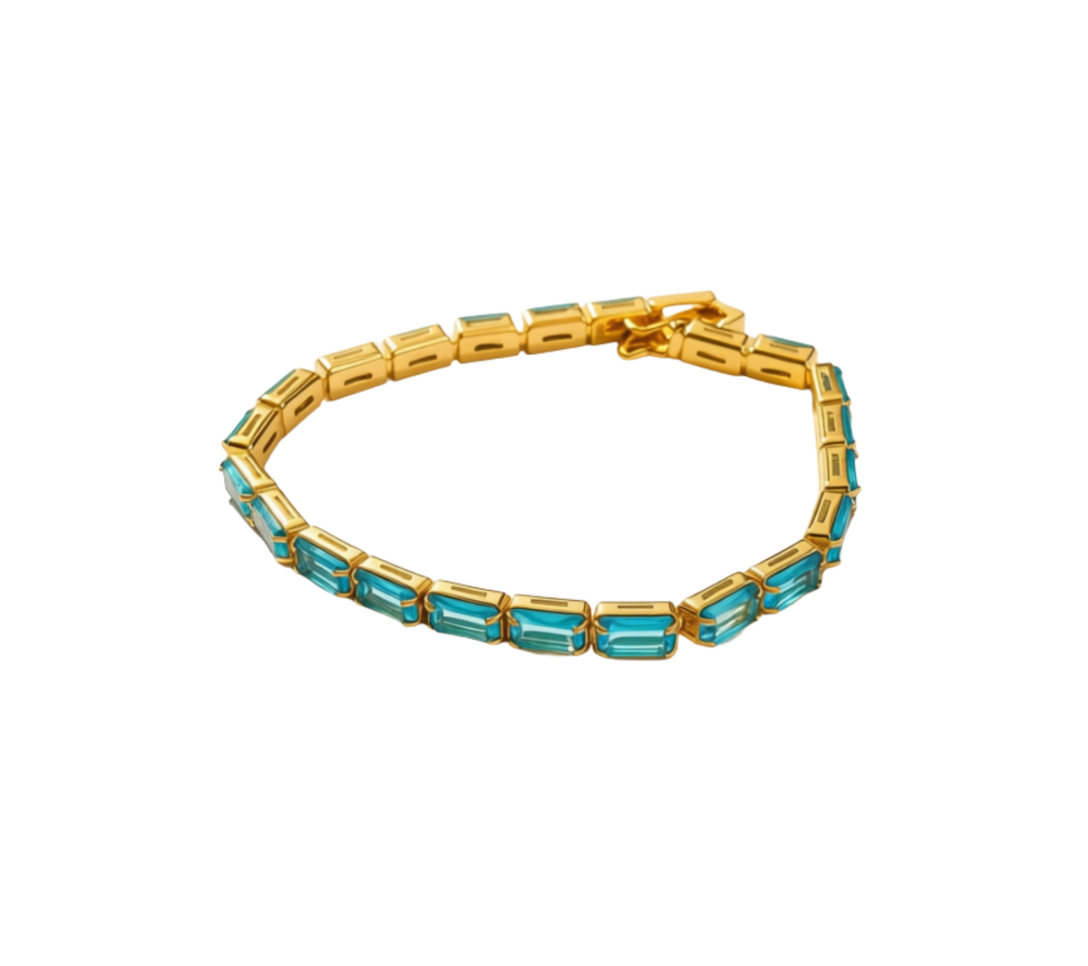 TENNIS SKY BLUE BRACELET