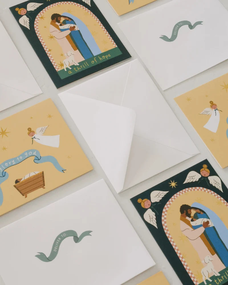 A THRILL OF HOPE CHRISTMAS CARD BOXED SET