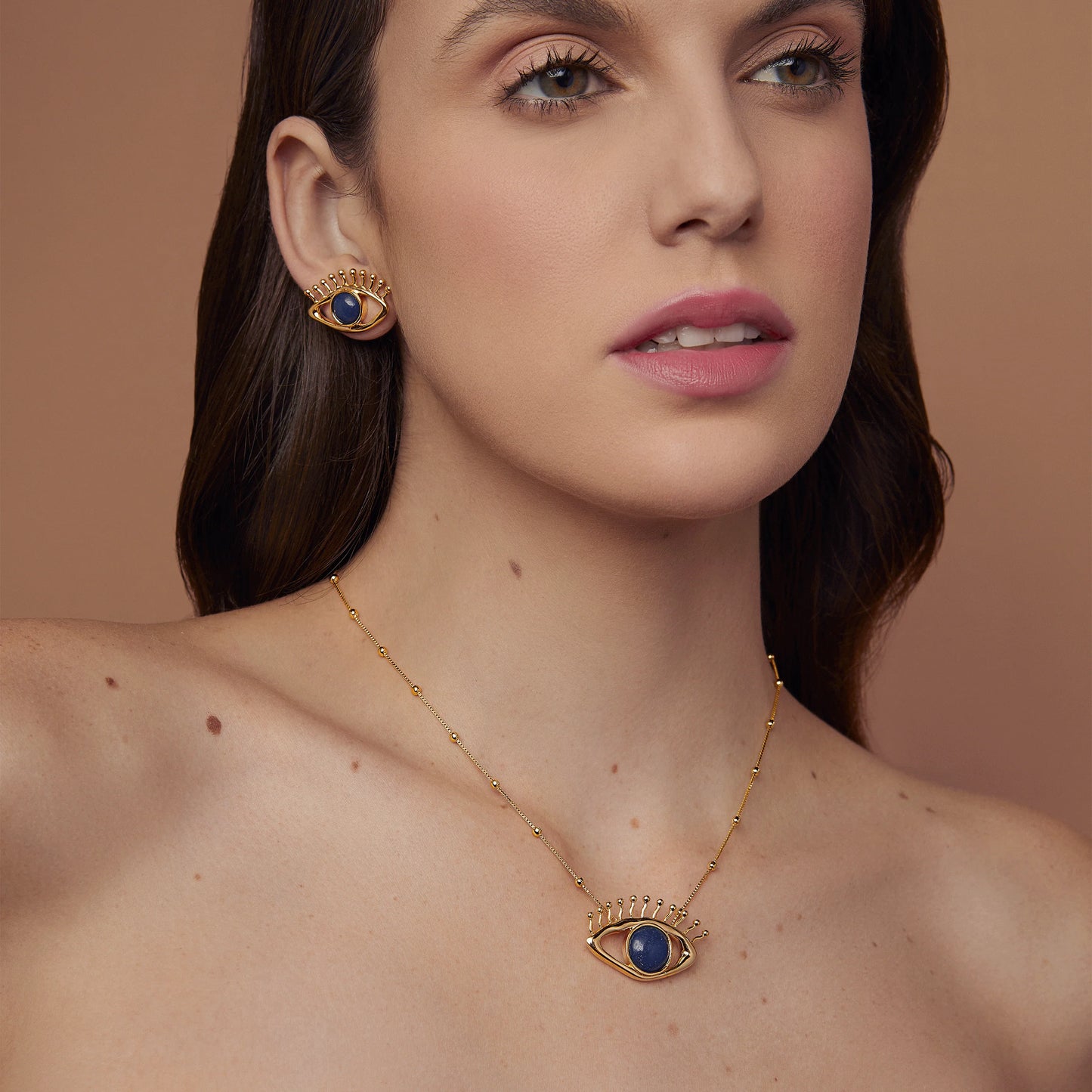OLHO GREGO EARRINGS