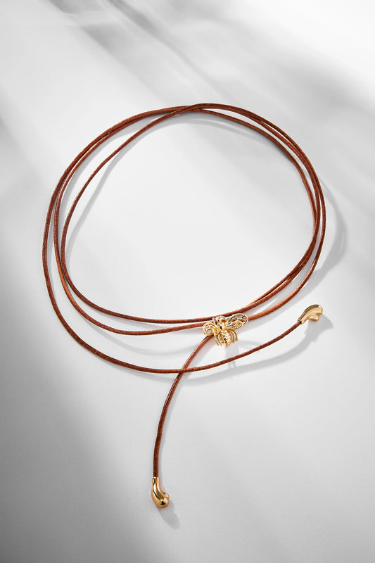 ABEJA CORD NECKLACE