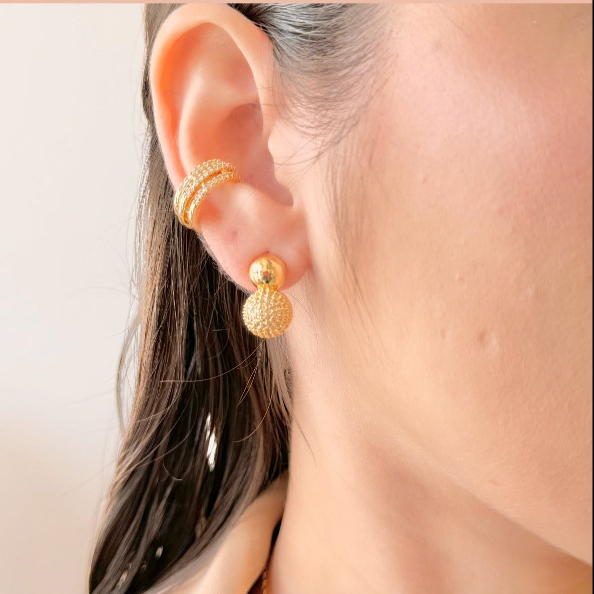 MINI ARETES PLATEADO / DORADO