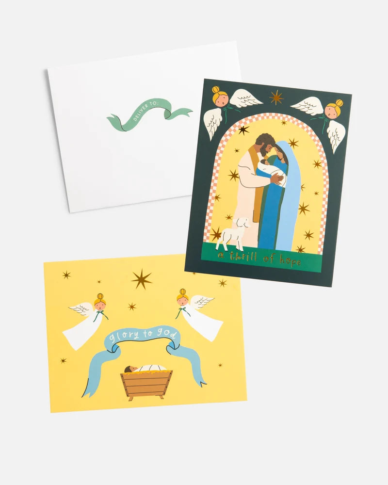 A THRILL OF HOPE CHRISTMAS CARD BOXED SET