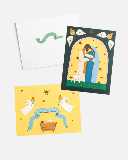 A THRILL OF HOPE CHRISTMAS CARD BOXED SET
