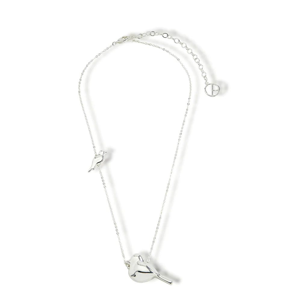 PASSARO NECKLACE SILVER