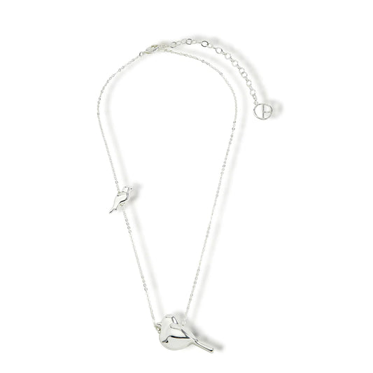 PASSARO NECKLACE SILVER