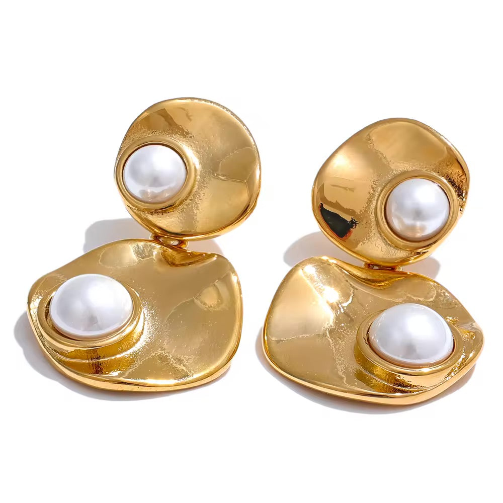 DANGLE PEARL EARRINGS