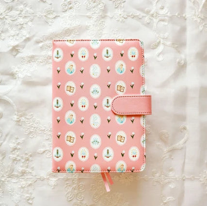 PINK MARIAN LEATHER JOURNAL