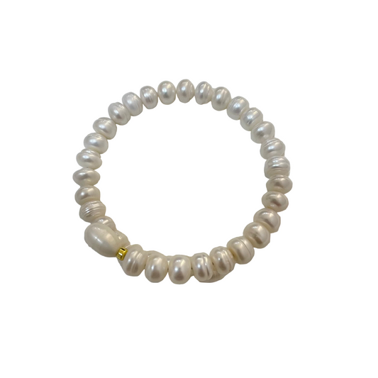 PULSERA DE PERLAS NATURALES