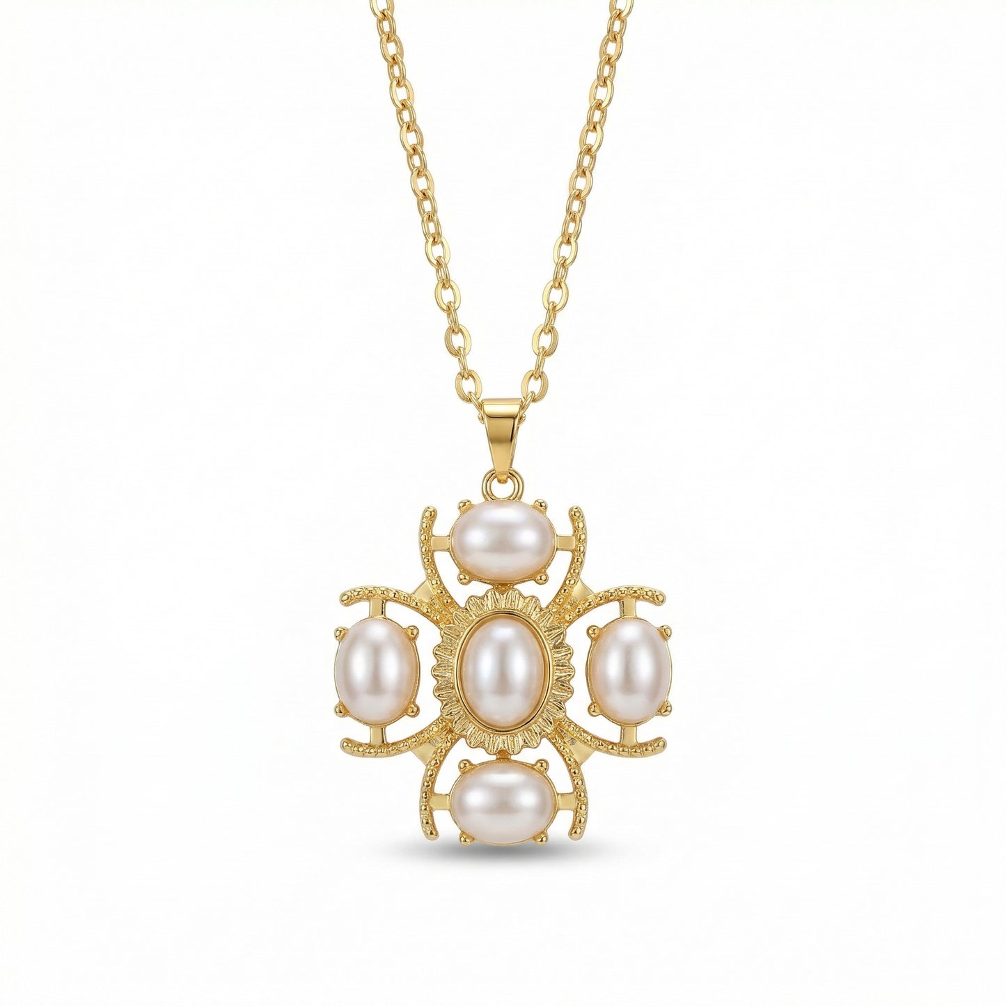 CADENA DIJES PERLAS ACRILICAS