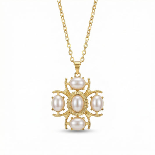 CADENA DIJES PERLAS ACRILICAS