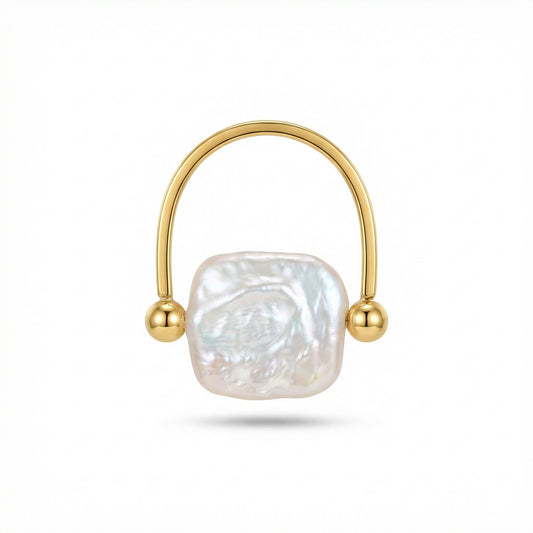 ANILLO PERLA BARROCA