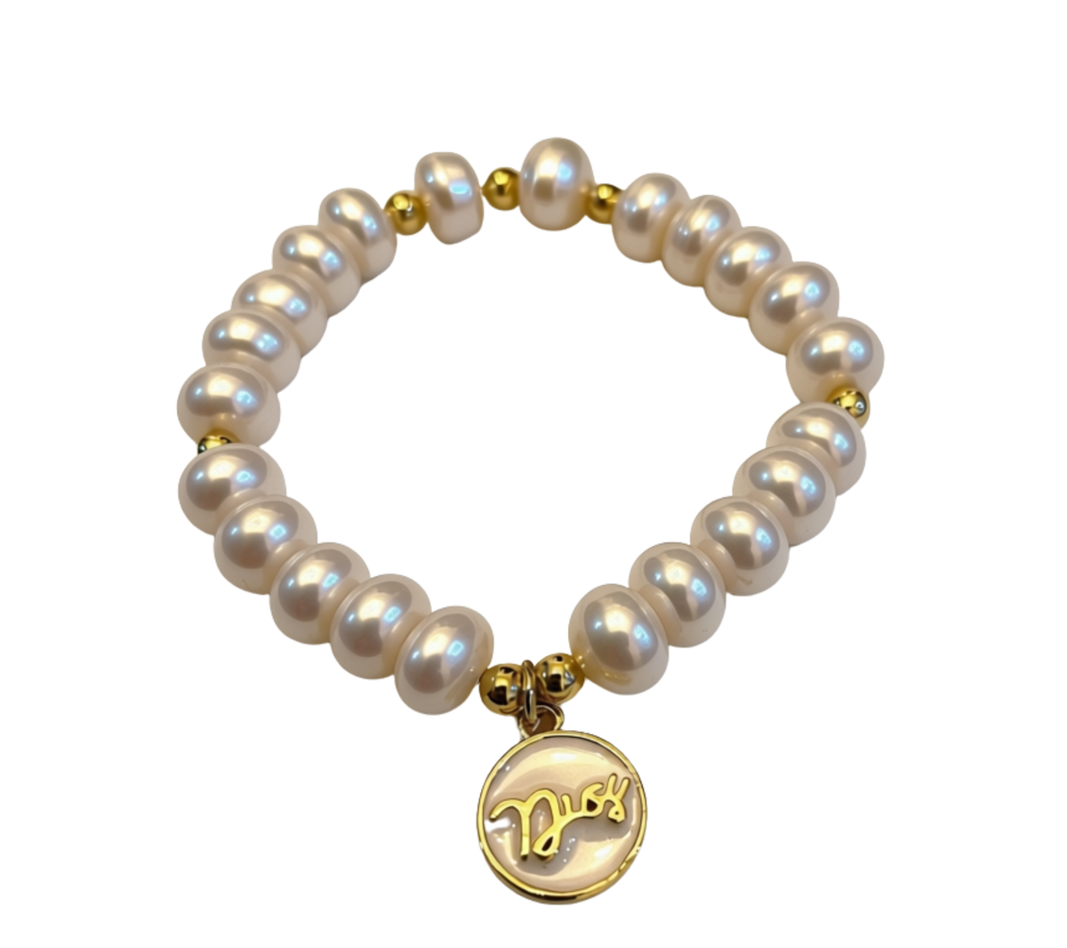 PULSERA PERLA DIOS