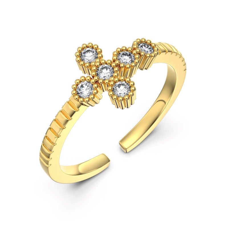 ANILLO CRUZ AJUSTABLE