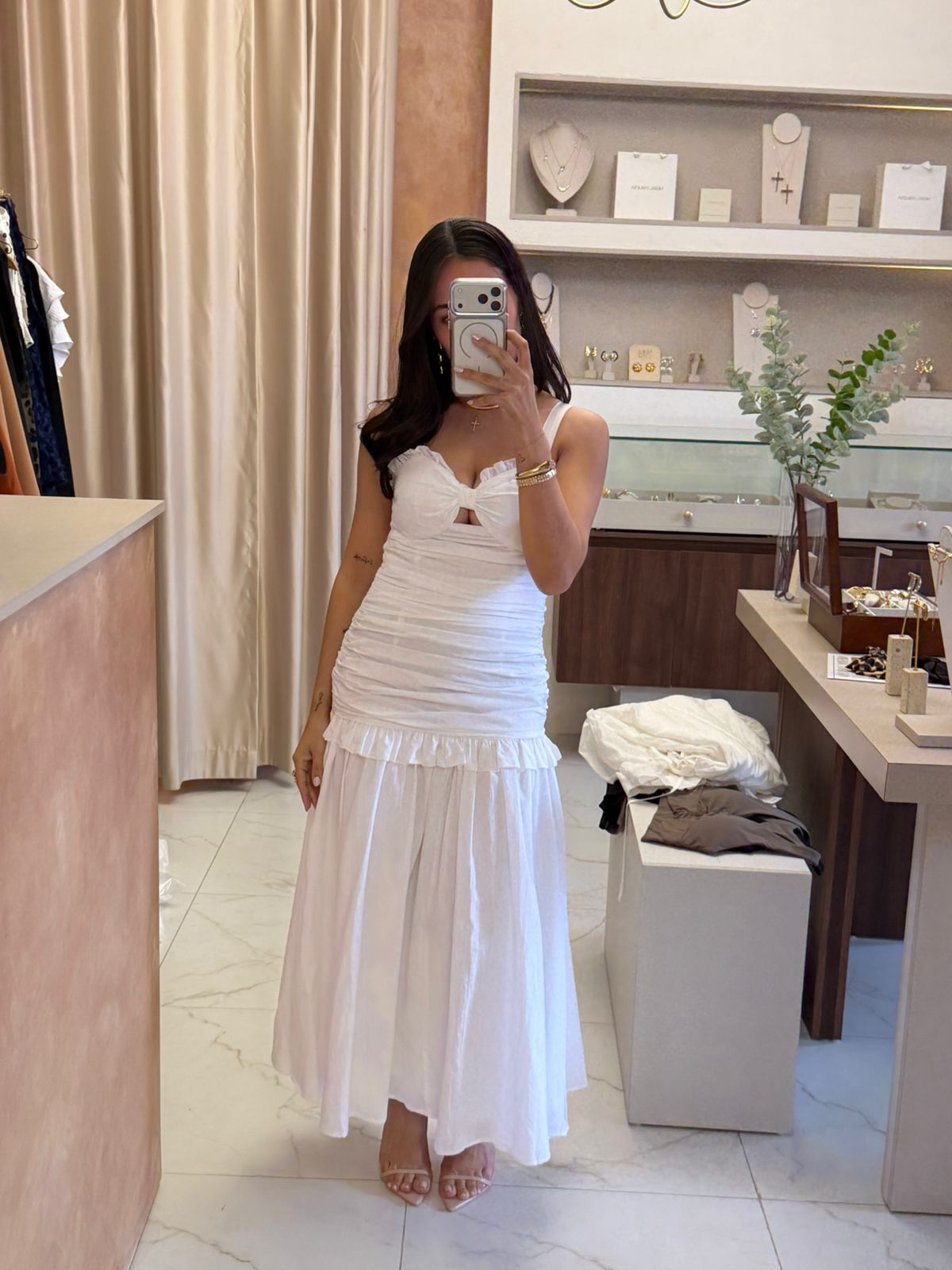 VESTIDO BLANCO