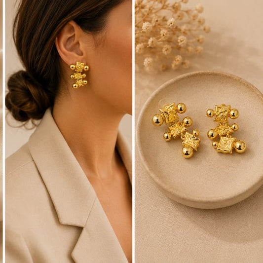 DOMINO EARRINGS
