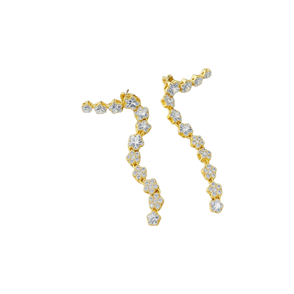 ARETES LONG TASSEL