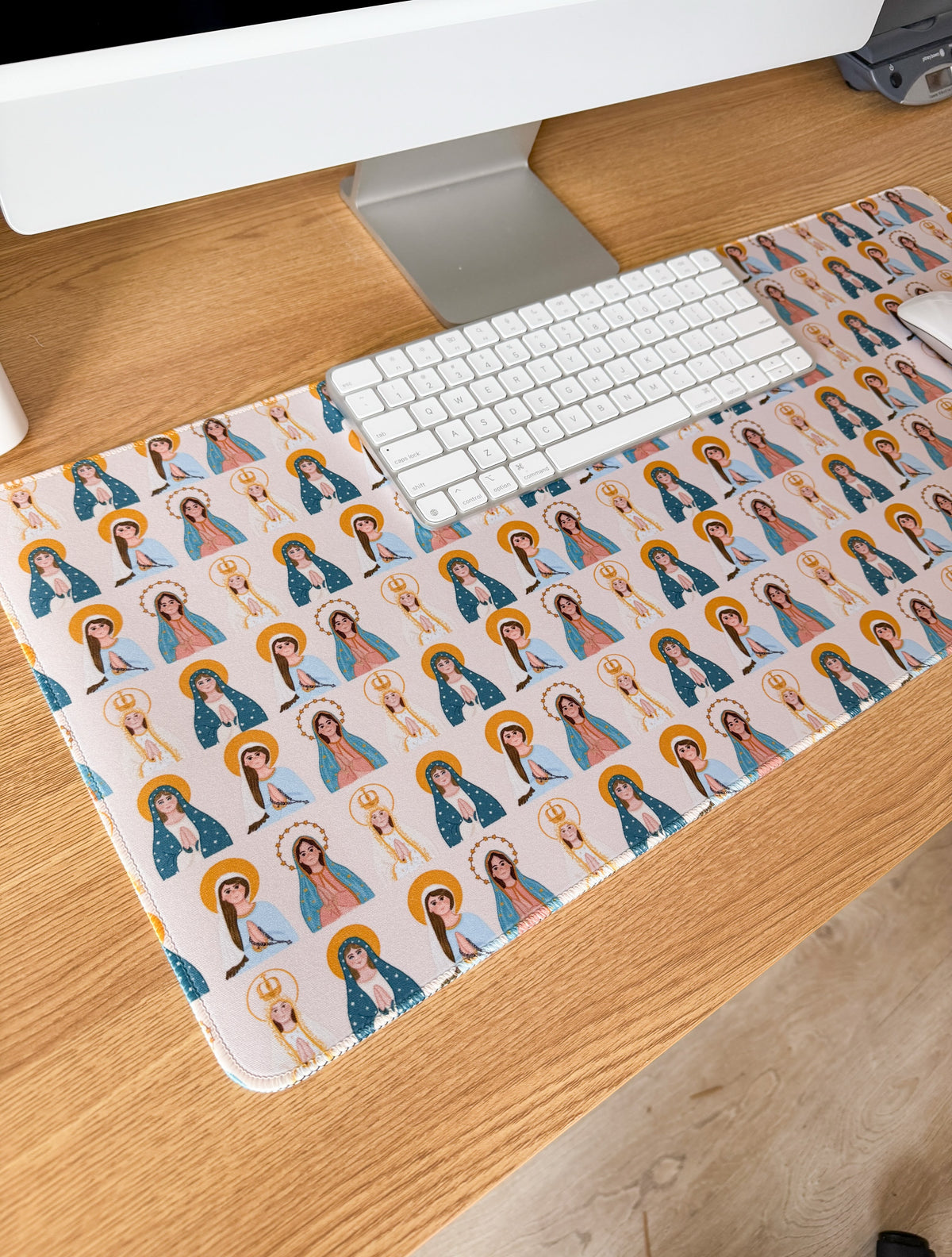 BLESSED MOTHER DESK MAT