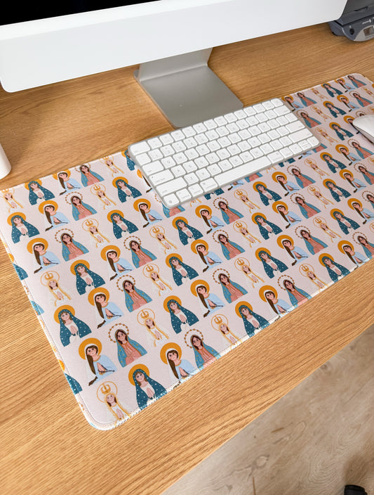 BLESSED MOTHER DESK MAT