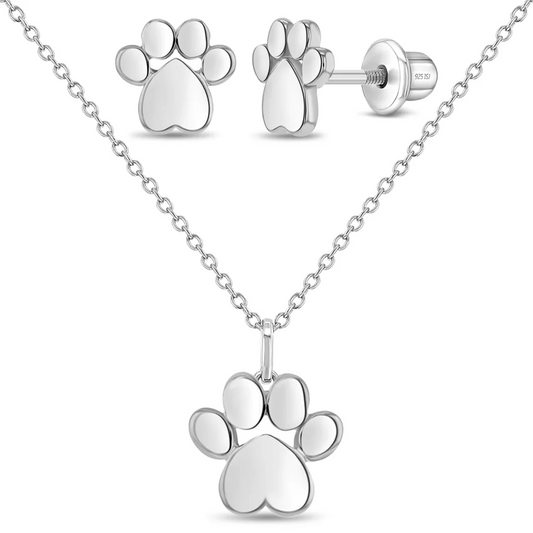 PAW SET PLATA 925