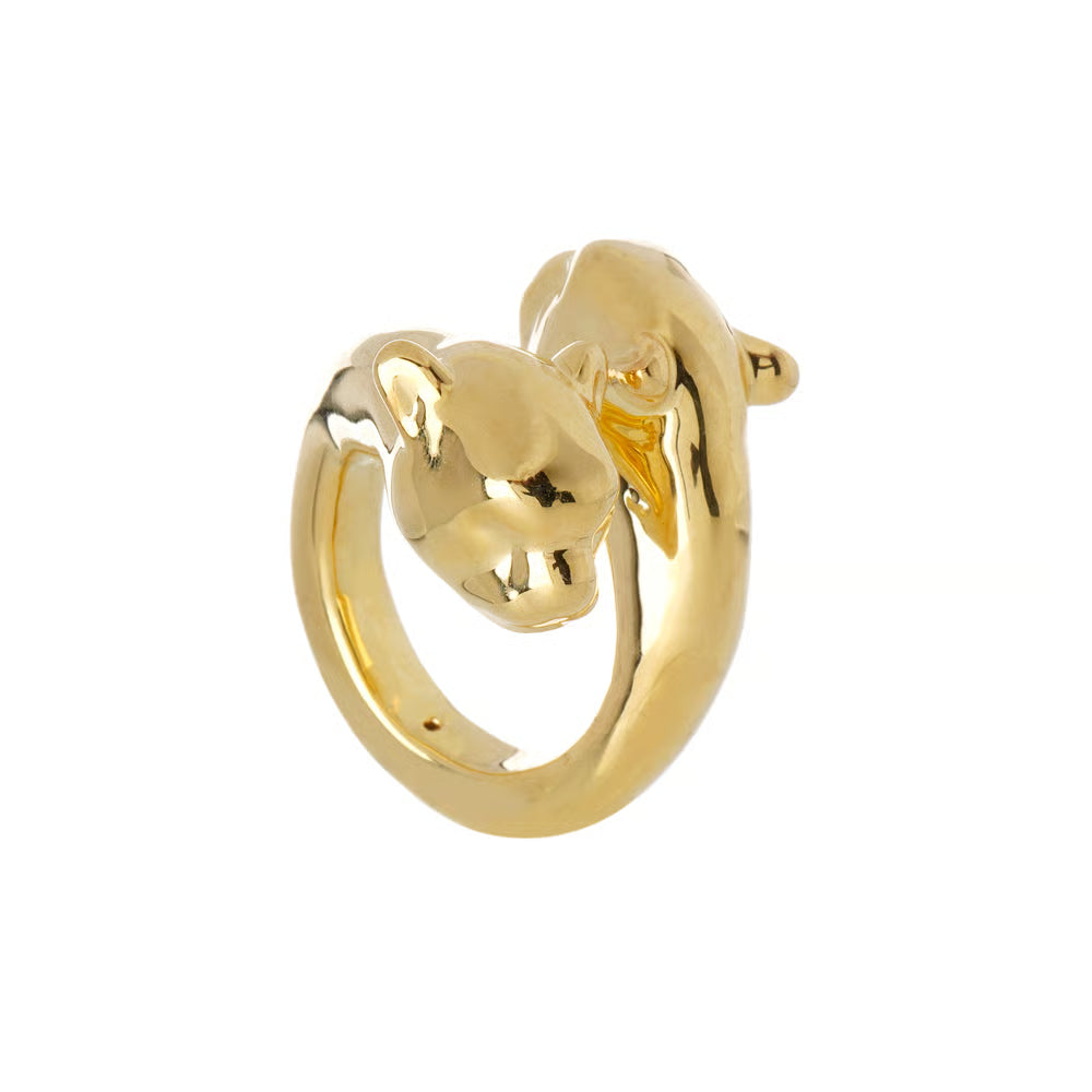 LEOPARD RING GOLD