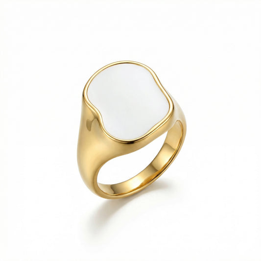 ANILLO CONCHA NACAR TALLA 7