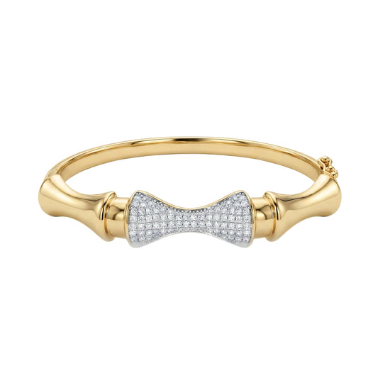 TWO TONE BANGLE