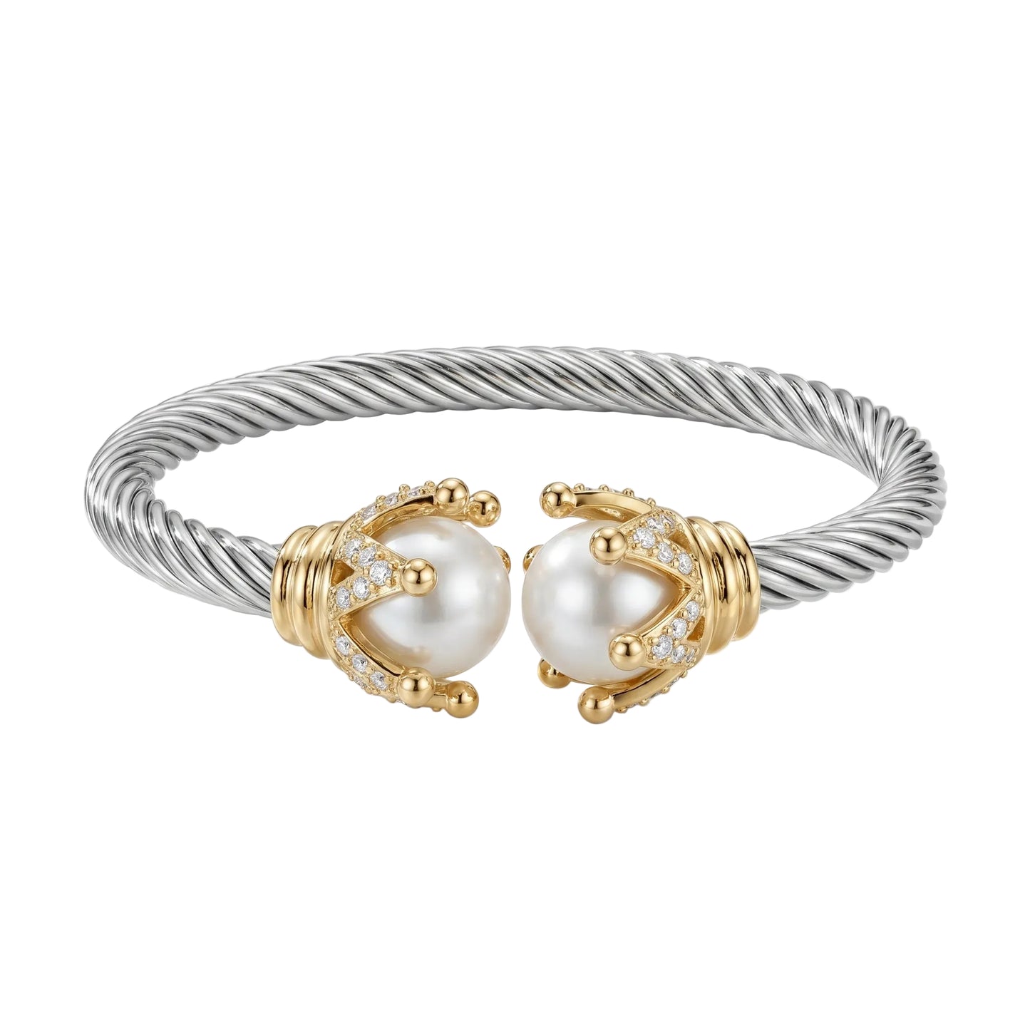PULSERA DOBLE TONO