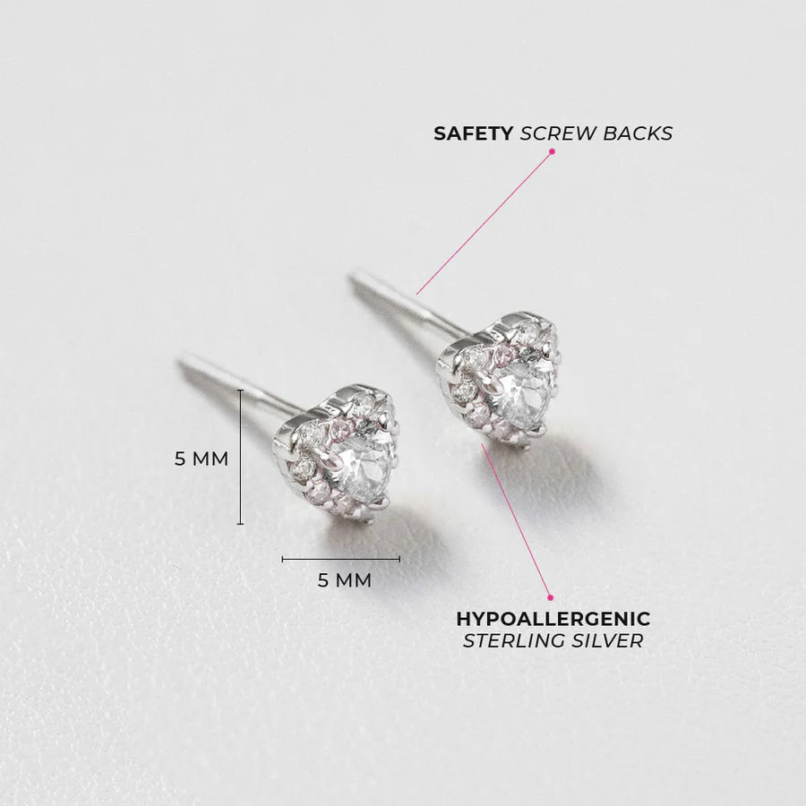 PRINCESS HEART PLATA 925