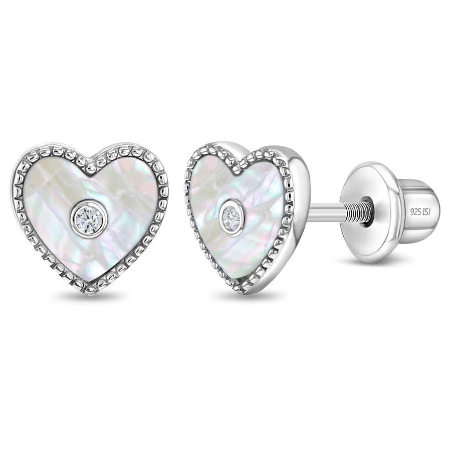 PEARL HEART PLATA 925