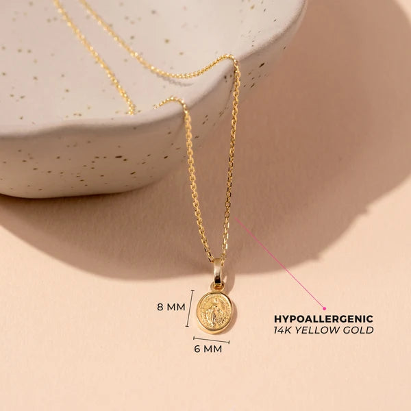 OVAL VIRGIN MARY
