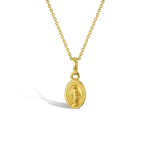 OVAL VIRGIN MARY