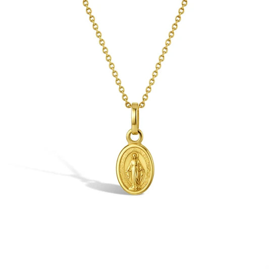 OVAL VIRGIN MARY