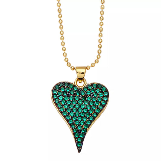 FULL HEART GREEN