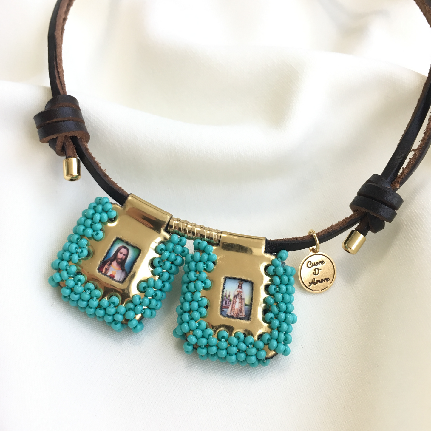 TURQUOISE SCAPULAR